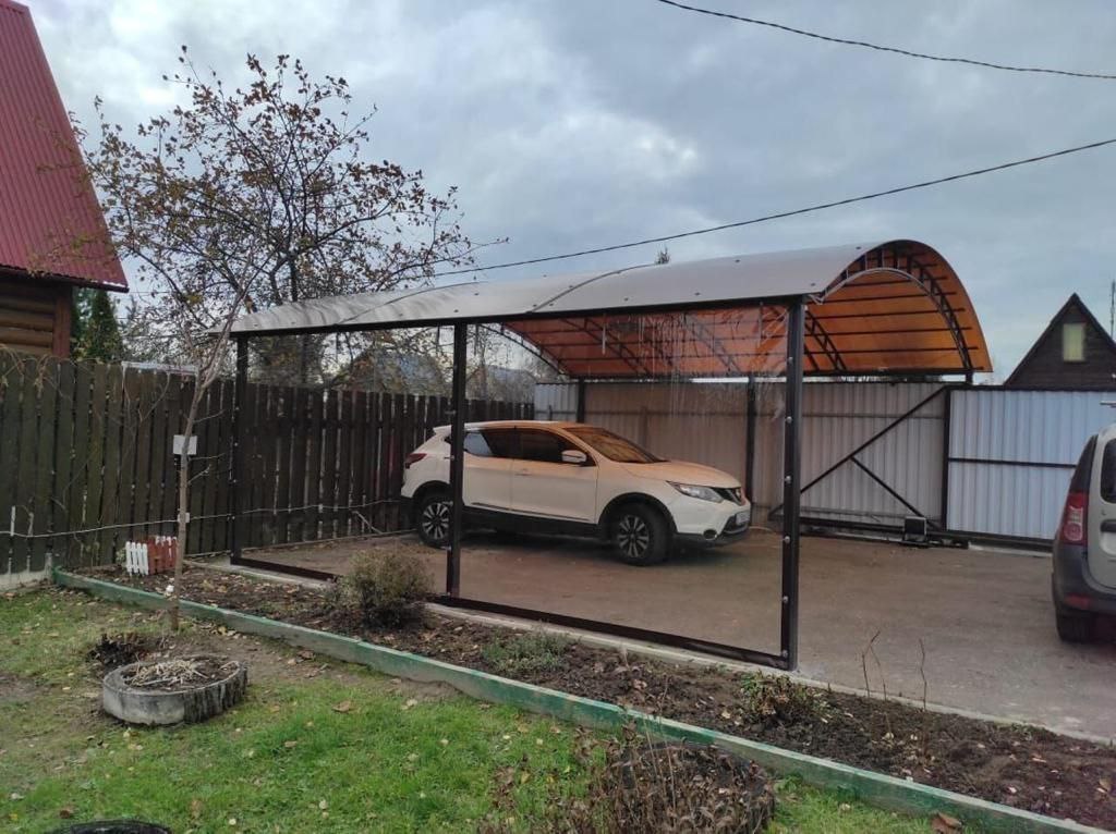 Прозрачные шторы ПВХ для навеса под автомобиль в Кантемировке